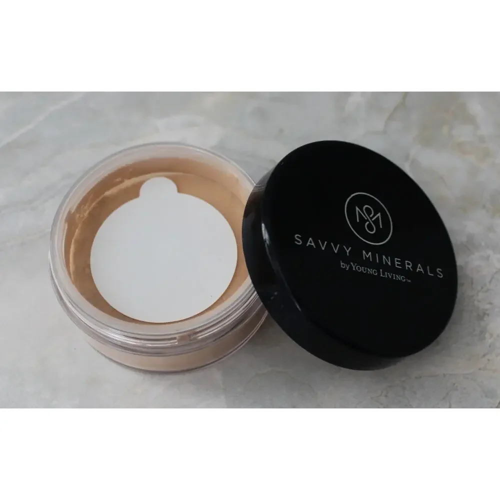 Savvy Minerals By Young Living Foundation Warm #3 Loose Powder 0.18 Oz NWOL